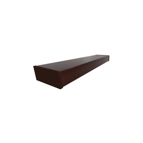 Parapet renowacyjny PVC komorowy - Orzech  - 2