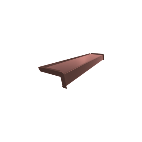 Parapet stalowy standard - Brąz 8017  - 3