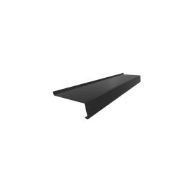 Parapet stalowy standard - Czarny 9005  - 1