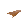 Parapet stalowy standard drewnopodobny - Złoty Dąb