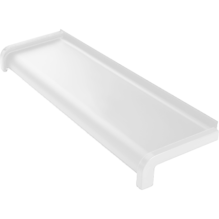 Parapet stalowy softline - Biały RAL9010