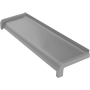 Parapet stalowy softline - Srebrny RAL9006