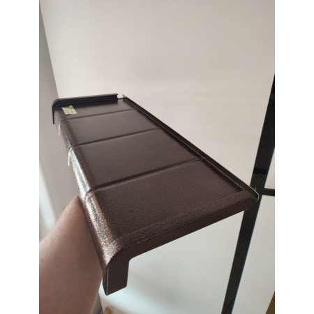 Parapet aluminiowy płytka softline - Antyk Miedź  - 2