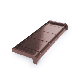 Parapet aluminiowy płytka softline - Antyk Miedź Parapet aluminiowy płytka softline - Antyk Miedź  - 1