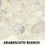 Parapet z aglomarmuru - Arabescato Bianco