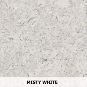 Parapet z aglomarmuru - Misty White  - 1