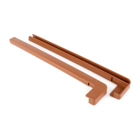 Zakończenia PVC do parapetów stalowych i aluminiowych - STANDARD Zakończenia PVC do parapetów stalowych i aluminiowych - STANDARD  - 1