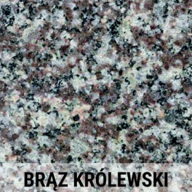Parapet z Granitu - BRĄZ KRÓLEWSKI gr.20 mm  - 1