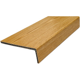 Parapet renowacyjny PVC komorowy - Dąb Turner  - 1