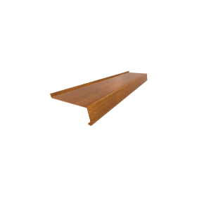 Parapet stalowy standard drewnopodobny - Złoty Dąb - ZPD  - 1