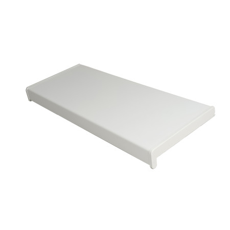 Parapet komorowy PVC - Biały Gładki  - 1
