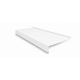 Parapet stalowy standard - Biały 9010
