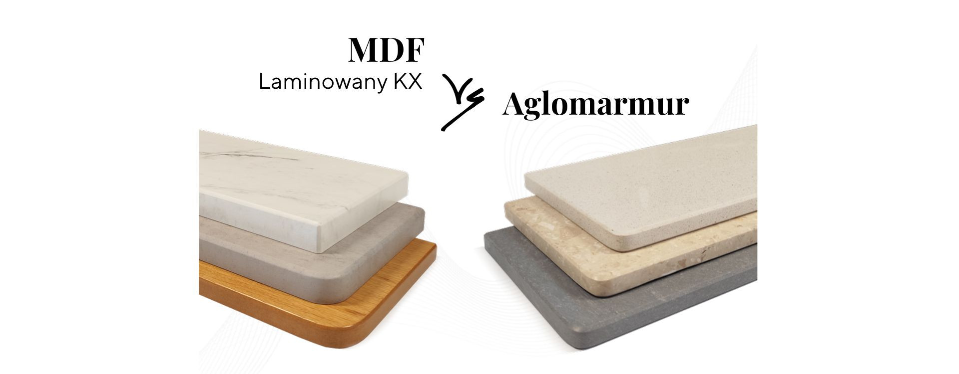 PARAPETY Z  MDF CZY Z AGLOMARMURU ?